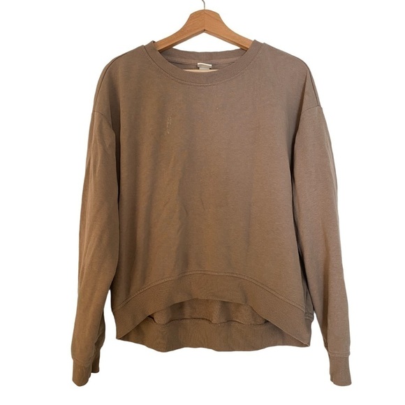 H&M BROWN CREWNECK SWEATER SIZE S - Picture 1 of 4